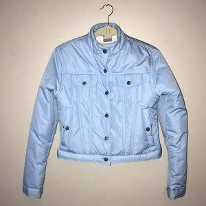 Nike crop puffy jacket